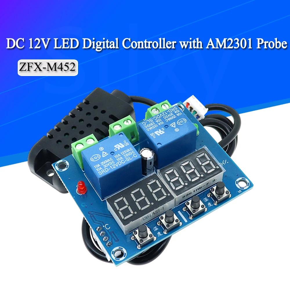 ZFX-M452 LED  µ µ   µ  Ʈѷ   AM2301 κ, DC 12V